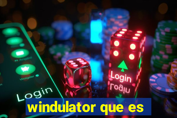 windulator que es